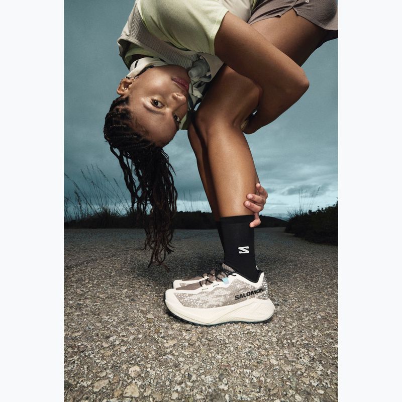 Дамски обувки за бягане Salomon Aero Glide 4 GRVL vanilla ice/black iron 8