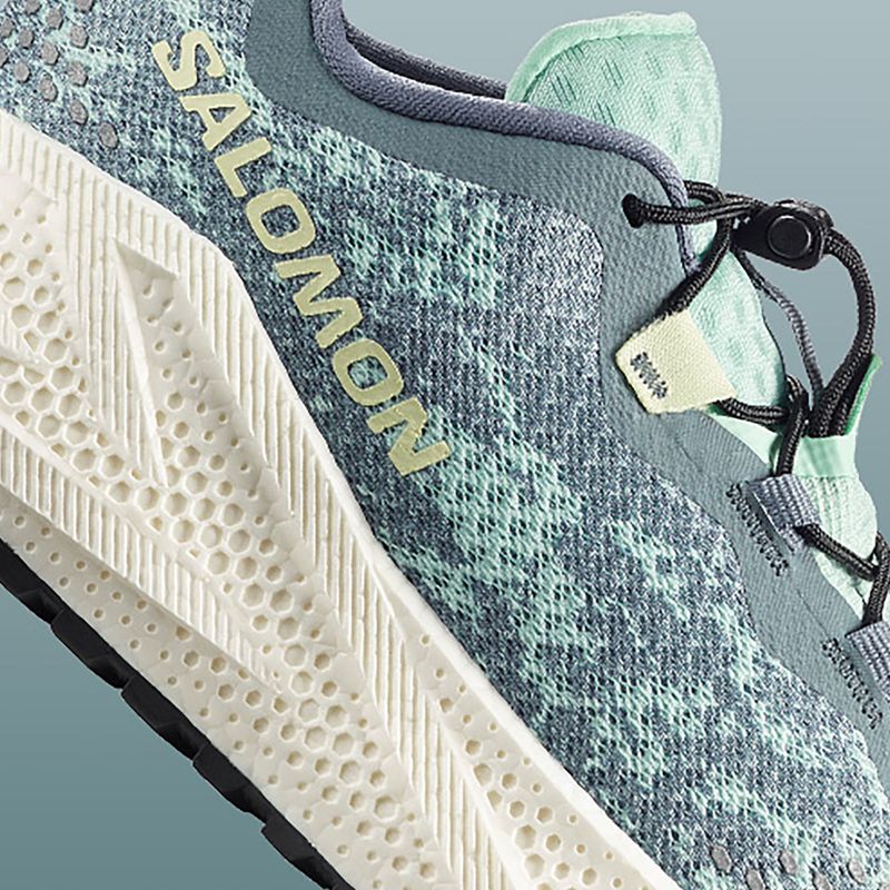 Дамски обувки за бягане Salomon Aero Glide 4 GRVLstormy weather/lichen/vanilla ice 5