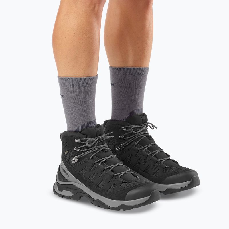 Мъжки обувки за трекинг Salomon Quest Echo GTX black/clrock/black 8