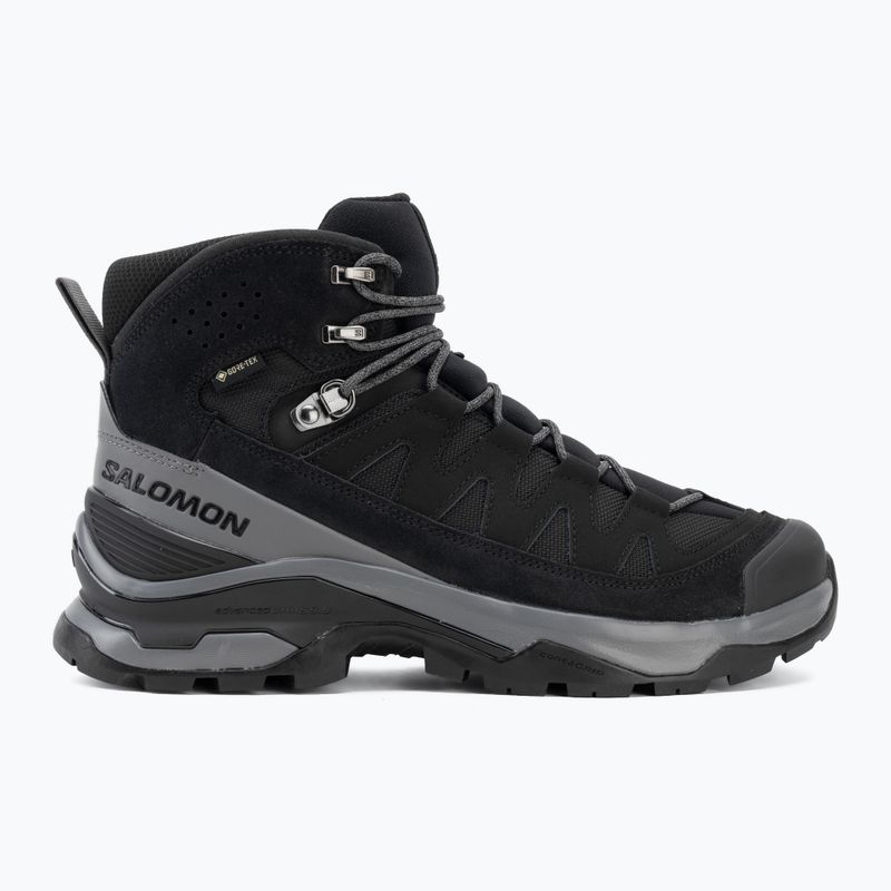 Мъжки обувки за трекинг Salomon Quest Echo GTX black/clrock/black 2