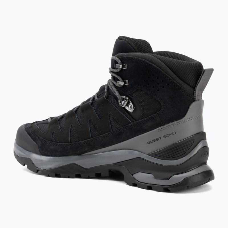 Мъжки обувки за трекинг Salomon Quest Echo GTX black/clrock/black 3