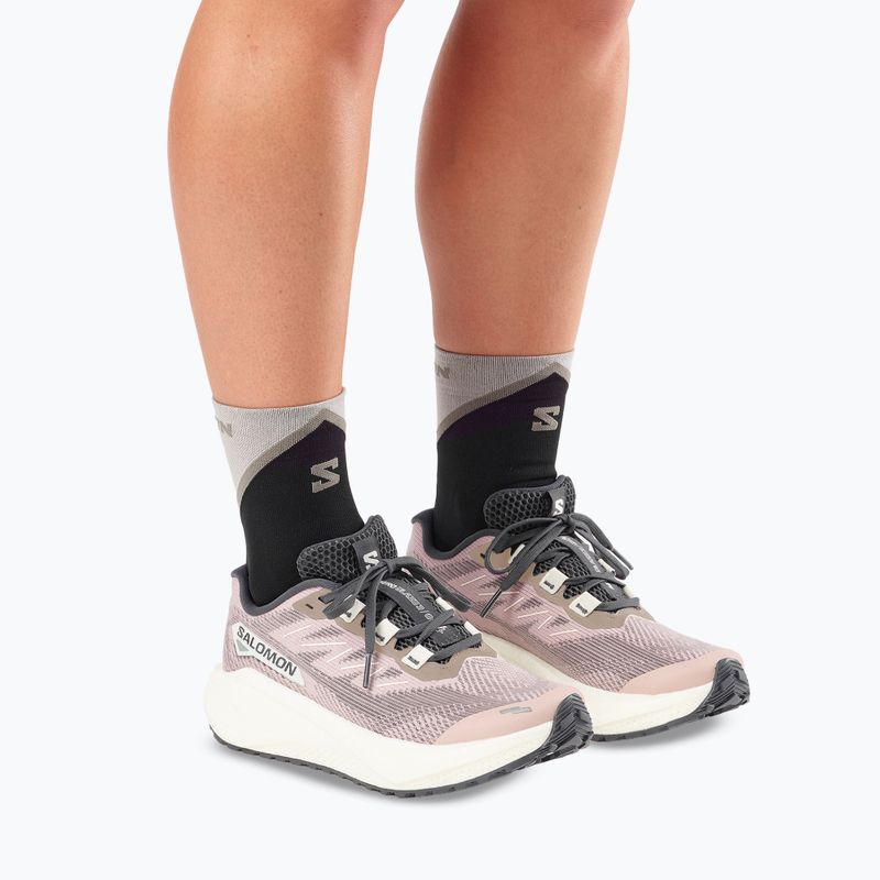 Дамски обувки за бягане Salomon Aero Blaze 3 GRVL shadow gray/vanilla ice/9iron 7