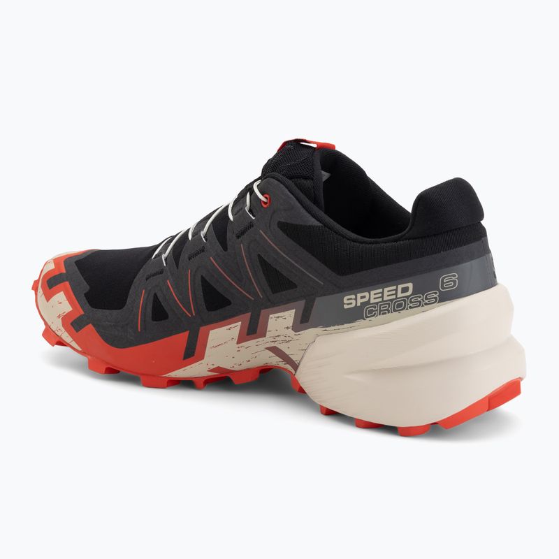 Мъжки обувки за бягане Salomon Speedcross 6 black/fiery red/almond milk 3