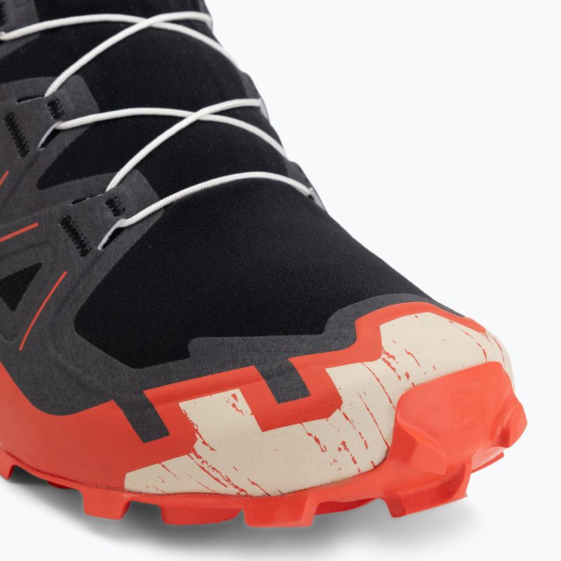 Мъжки обувки за бягане Salomon Speedcross 6 black/fiery red/almond milk 7