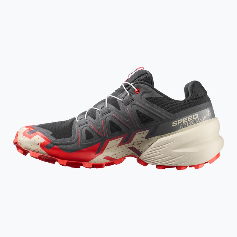 Мъжки обувки за бягане Salomon Speedcross 6 black/fiery red/almond milk 3