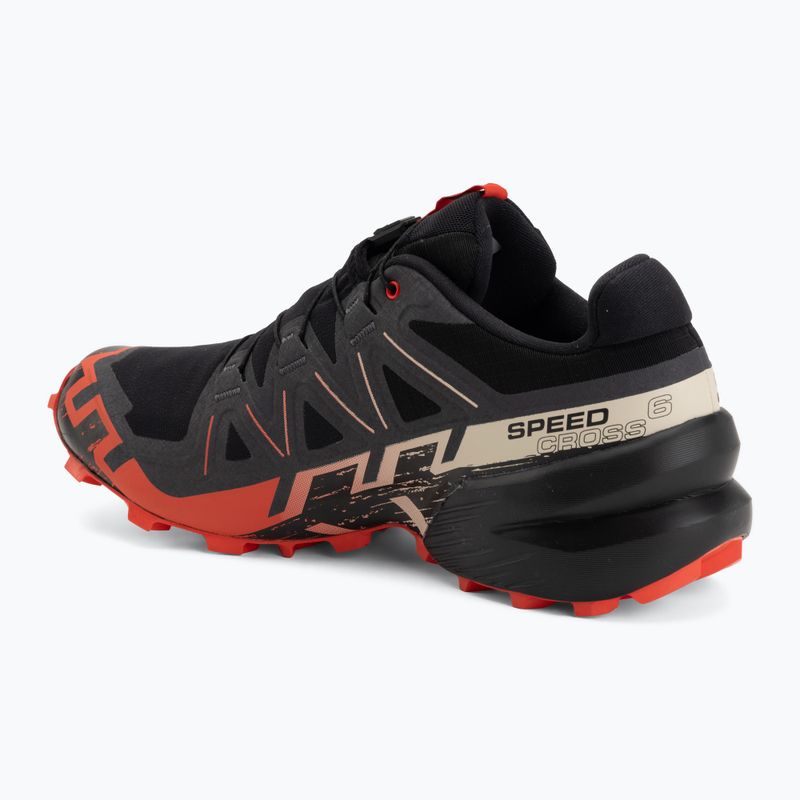 Мъжки обувки за бягане  Salomon Speedcross 6 GTX black/fiery red 3