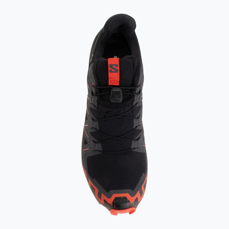 Мъжки обувки за бягане  Salomon Speedcross 6 GTX black/fiery red 5