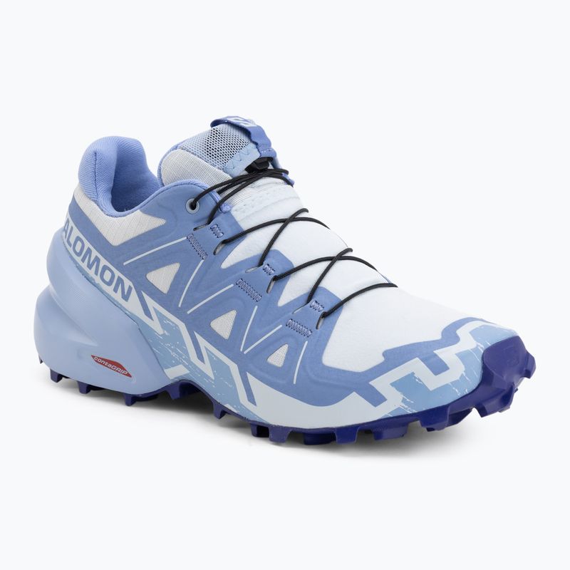 Дамски обувки за бягане Salomon Speedcross 6 burro/sunny lime/almond cream