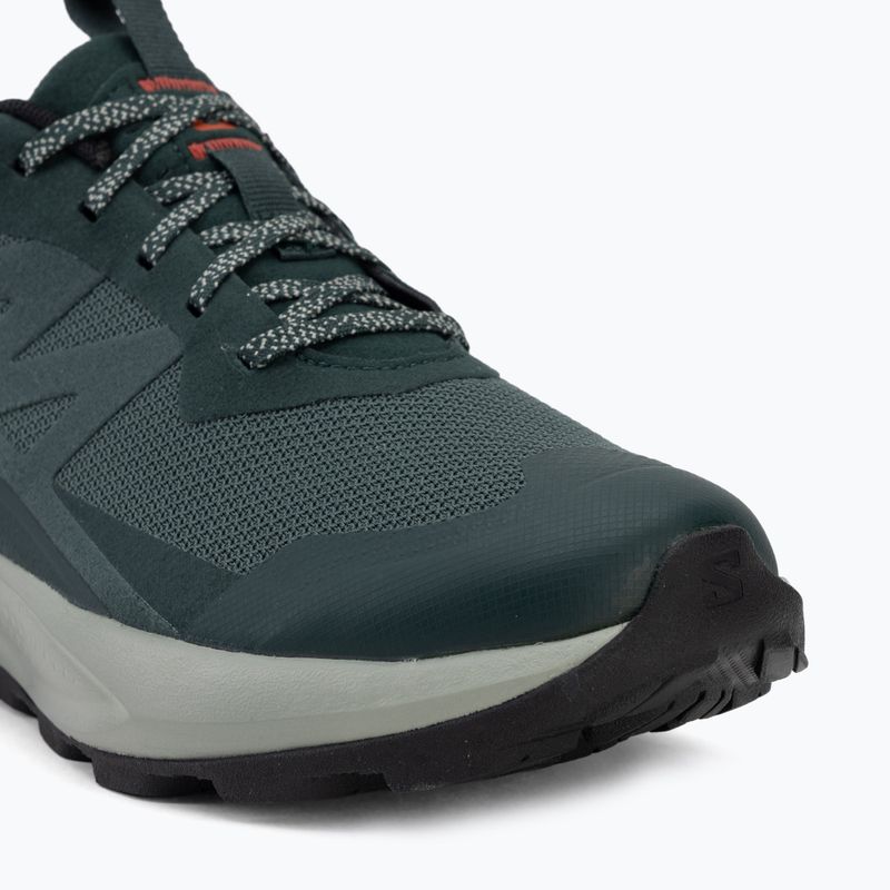 Мъжки туристически обувки Salomon Elixir Activ GTX scarab/green gable 7