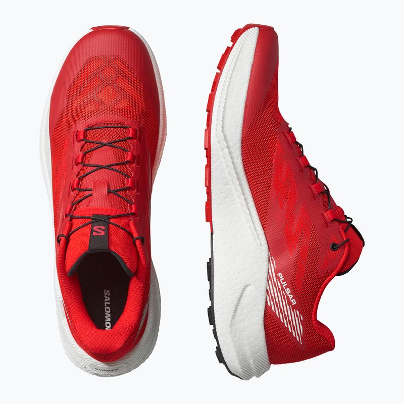 Мъжки обувки за бягане Salomon Pulsar fiery red/vanilla ice/black 14