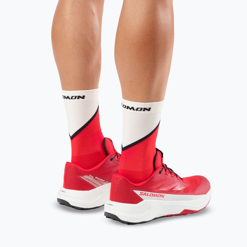 Мъжки обувки за бягане Salomon Pulsar fiery red/vanilla ice/black 15