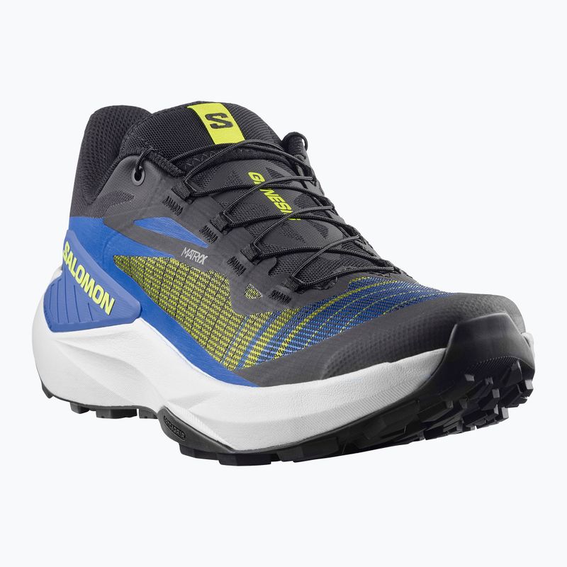 Мъжки обувки за бягане Salomon Genesis black/acid lime/bluing 8