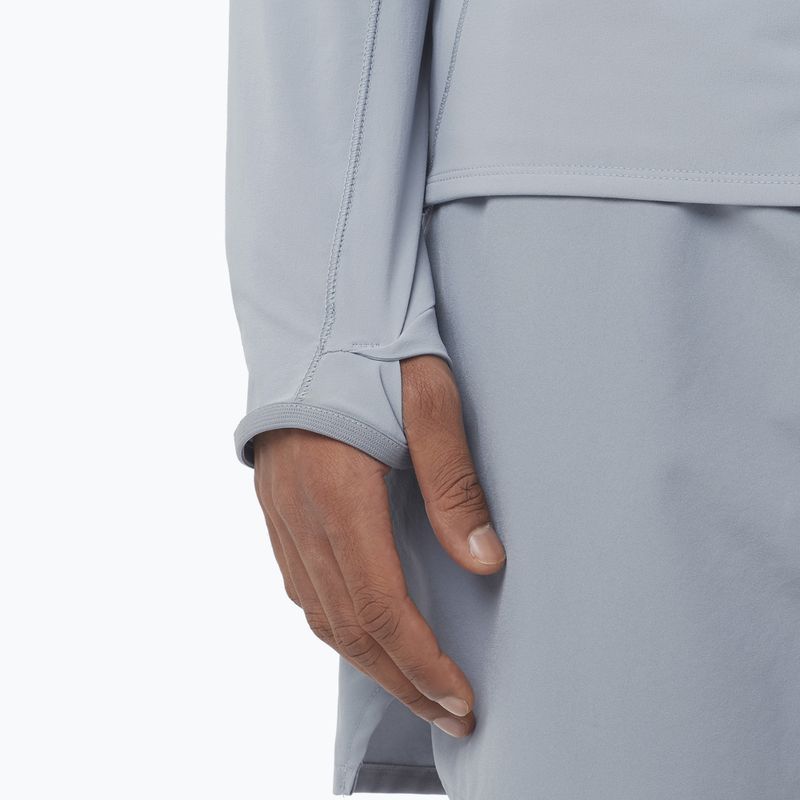 Мъжко яке за бягане Salomon Sense Aero Hybrid Half Zip Hooded trade winds 5