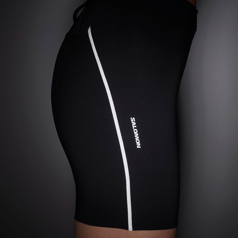 Дамски шорти за бягане Salomon Sense Stow 6“ deep black 8