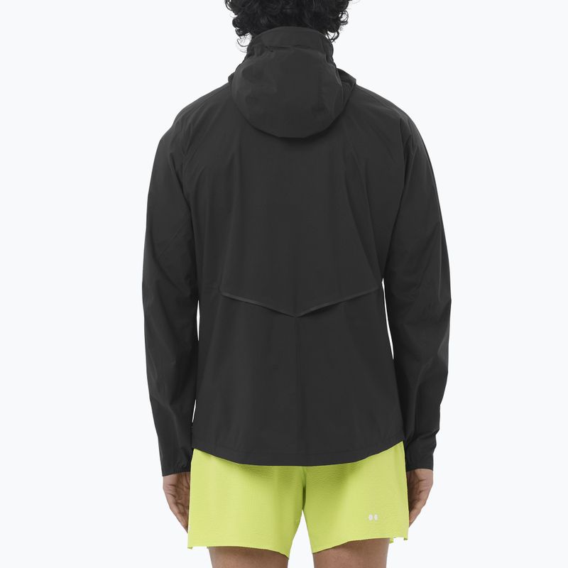 Мъжко яке за бягане Salomon Bonatti Waterproof dee black 2