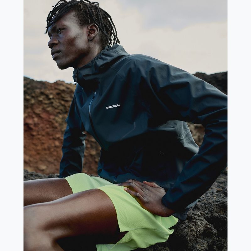 Мъжко яке за бягане Salomon Bonatti Waterproof dee black 8
