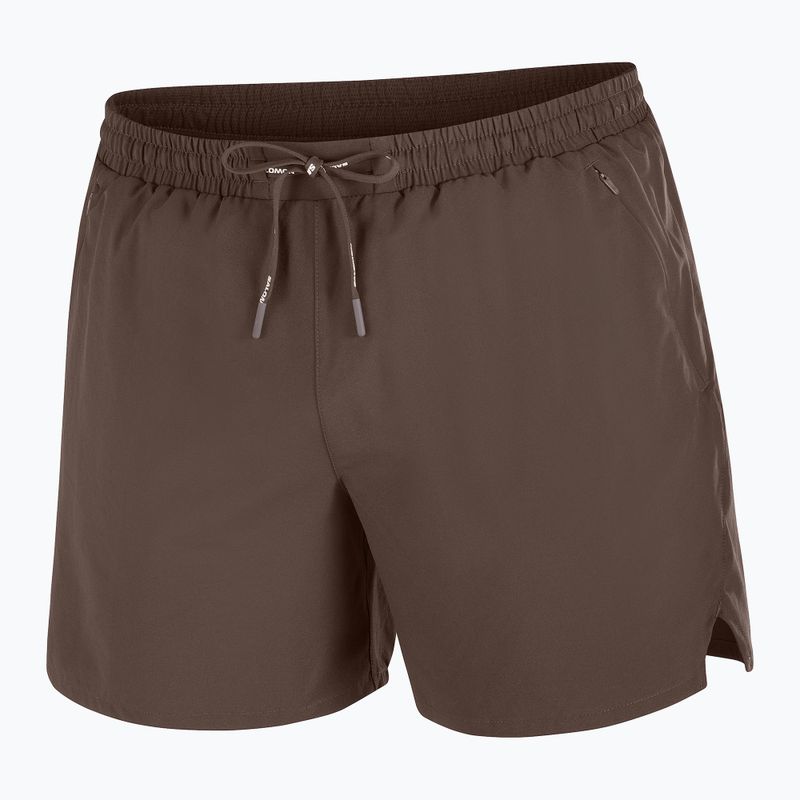 Мъжки шорти за бягане Salomon SHAKEout Core 5“ coffee bean 5