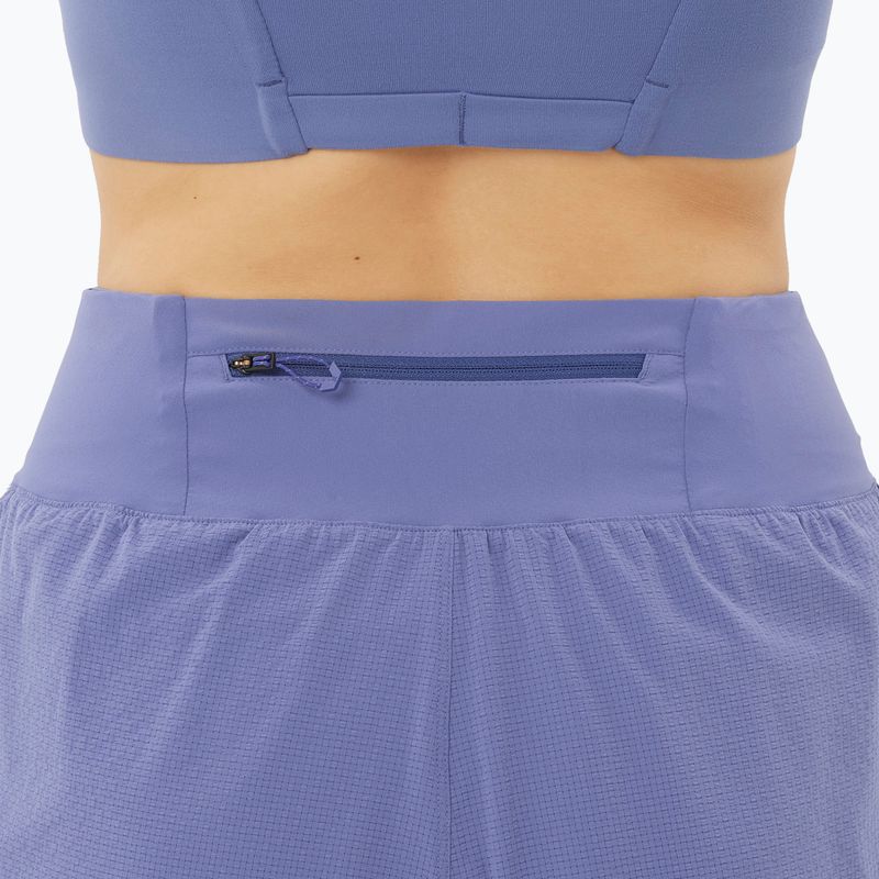 Дамски къси панталони за бягане Salomon Sense Aero Stow 4" marlin 4