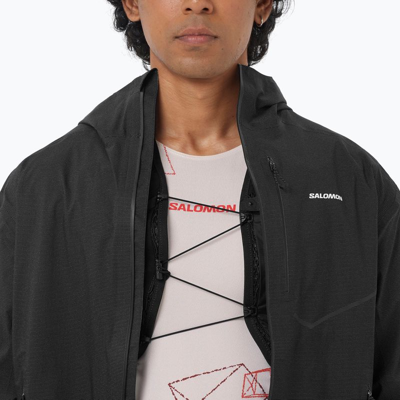Мъжко яке за бягане Salomon S/Lab Bonatti Infinite Jacket deep black 4