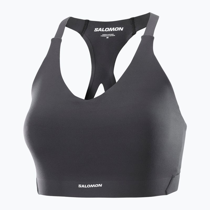 Тренировъчен сутиен Salomon Shakeout Bliss deep black