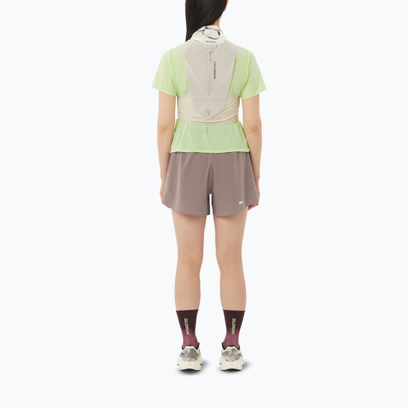 Дамски шороти за бягане Salomon Sense Aero Stow 4“ iron 2