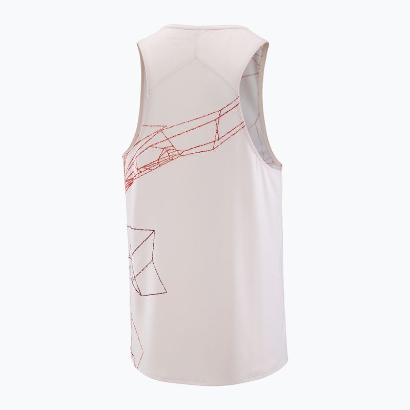 Мъжка тениска за бягане Salomon S/Lab Speed Tee lilac ash/fiery red 5