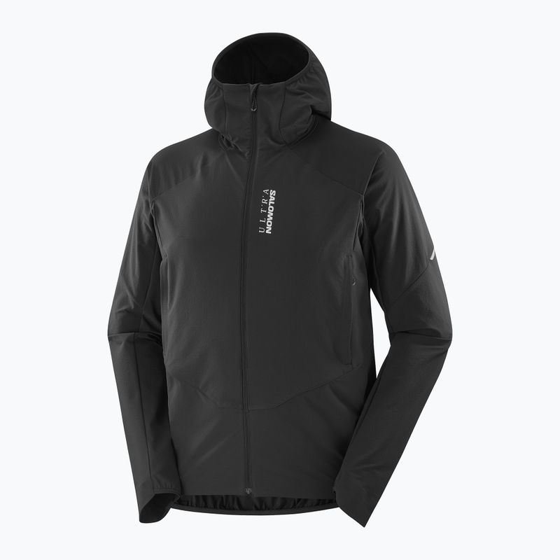 Мъжко яке за бягане Salomon Ultra Softshell Jacket deep black 8
