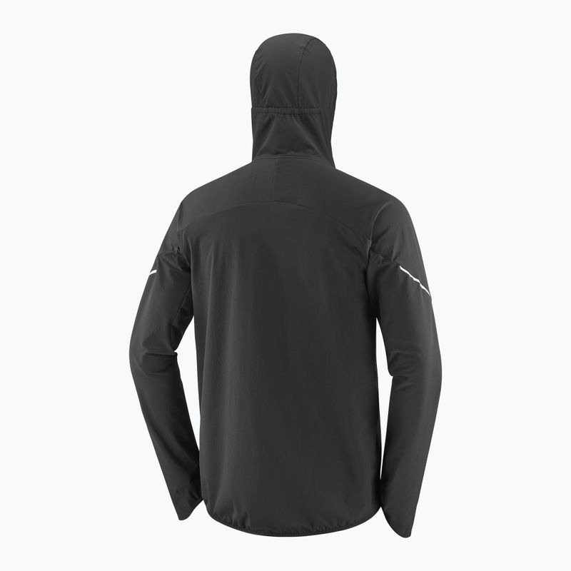 Мъжко яке за бягане Salomon Ultra Softshell Jacket deep black 9