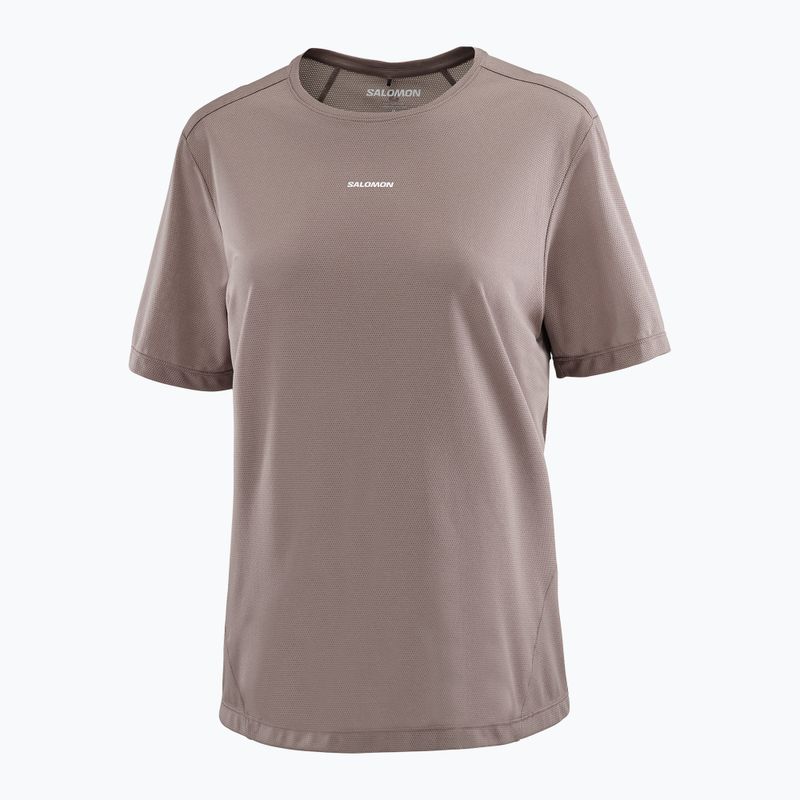Дамска тениска за бягане Salomon Shakeout Core iron 3