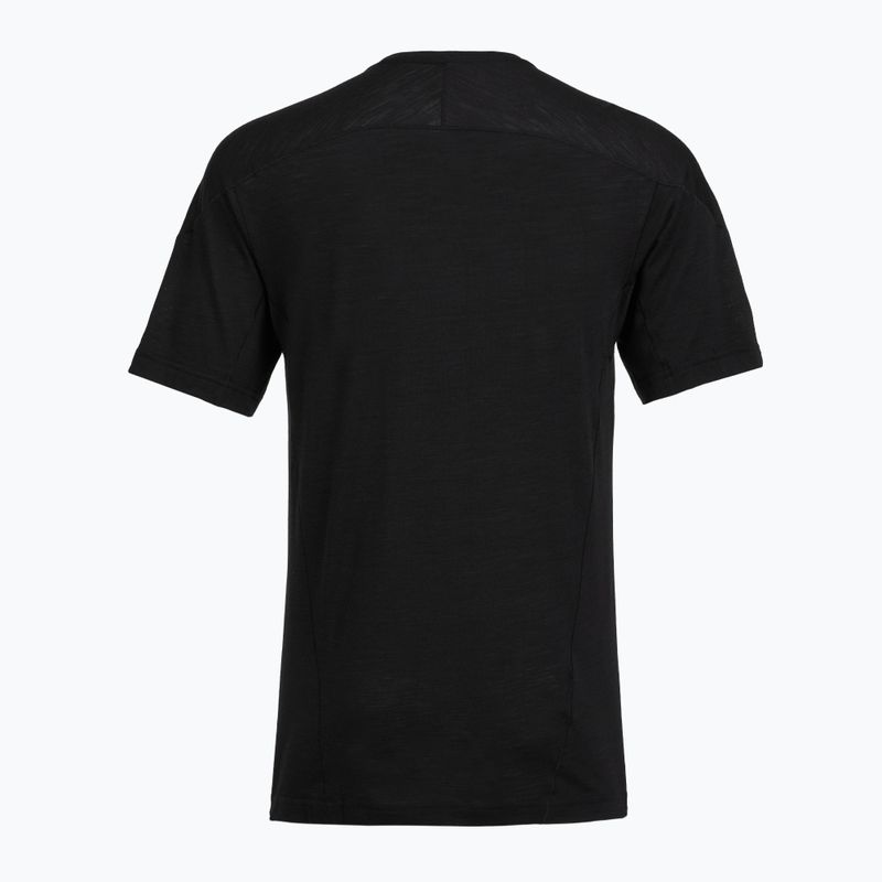 Мъжка тениска за бягане Salomon Ultra Tee deep black 6