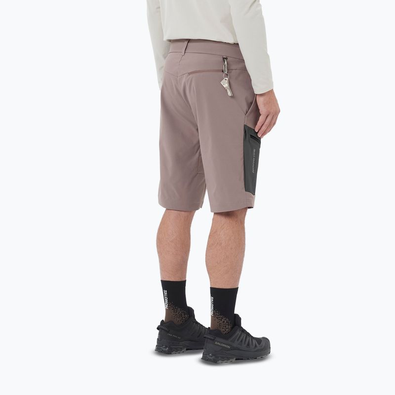 Мъжки шорти за трекинг Salomon Outerpath Utility iron 2