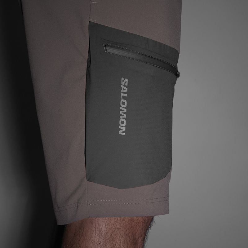 Мъжки шорти за трекинг Salomon Outerpath Utility iron 7