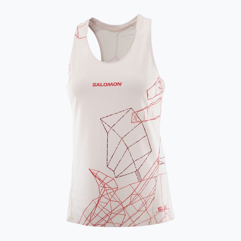 Дамска тениска за бягане Salomon S/Lab Speed Tee lilac ash 3
