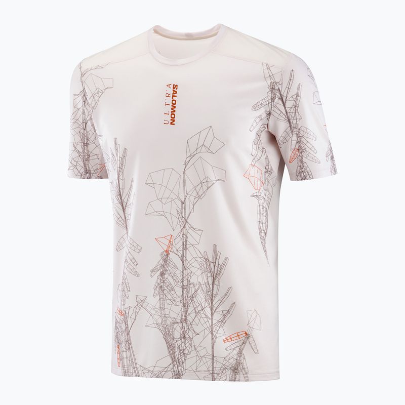 Мъжка тениска за бягане Salomon S/Lab Ultra Tee Aop lilac ash 4