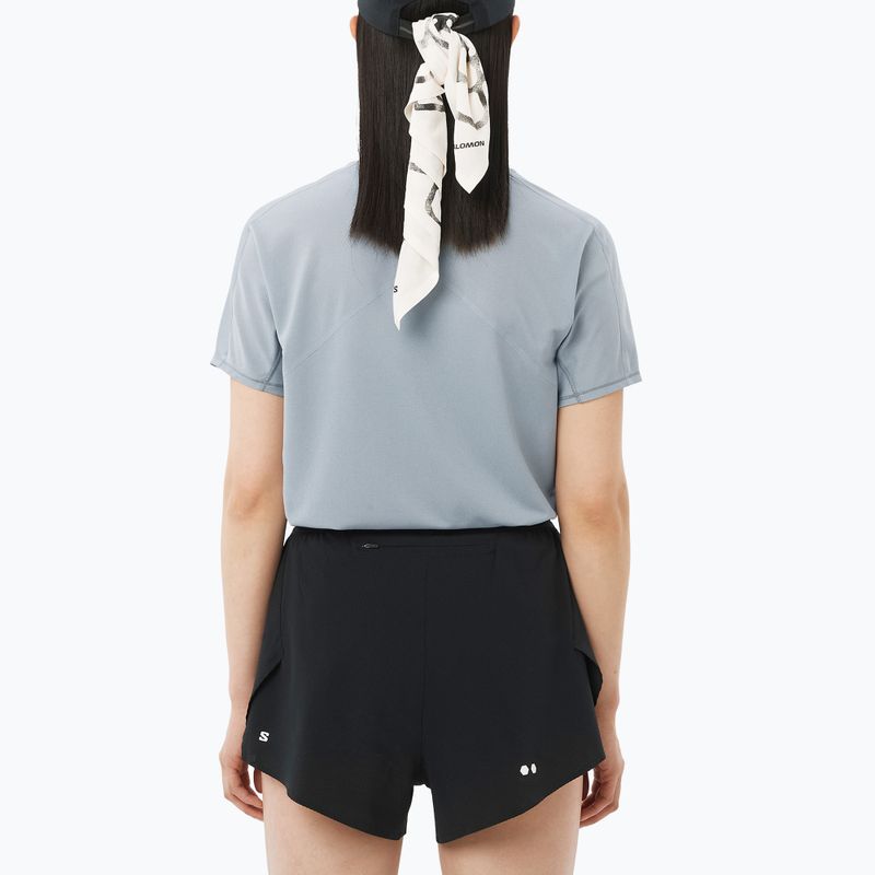 Дамска тениска за бягане Salomon Sense Aero SS Tee GFX trade winds 2