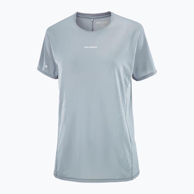 Дамска тениска за бягане Salomon Sense Aero SS Tee GFX trade winds 4