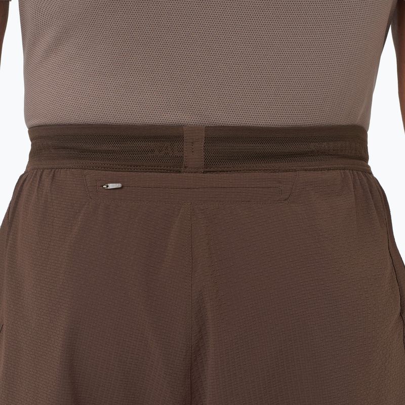 Мъжки шорти за бягане Salomon Sense Aero 7“ coffee bean 4
