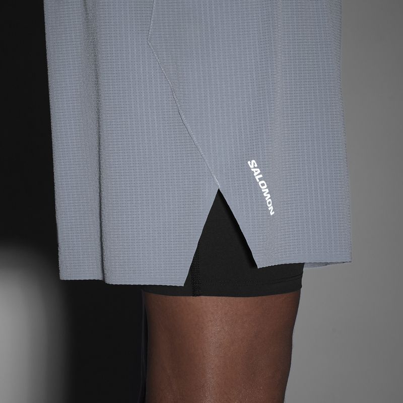 Мъжки шорти за бягане Salomon Sense Aero 2IN1 5“ trade winds 8