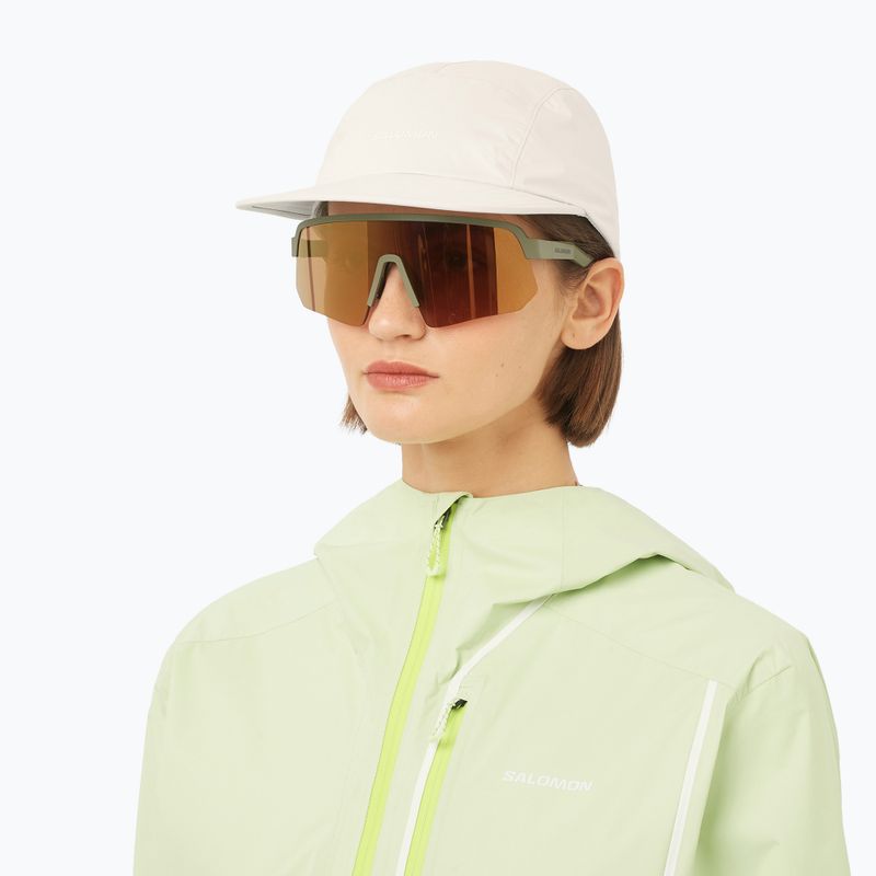 Шапка с козирка Salomon Bonatti Pro 5 Panel whisper white 2