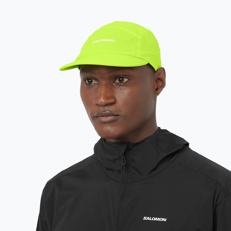 Шапка с козирка Salomon Sense Aero acid lime 4