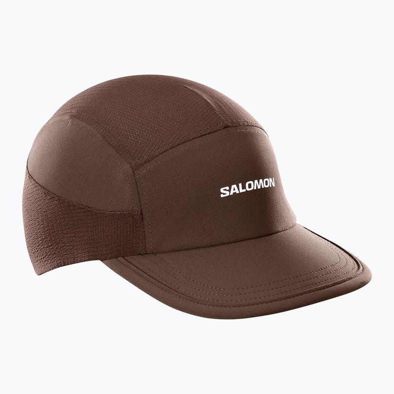 Шапка с козирка Salomon Sense Aero coffee bean