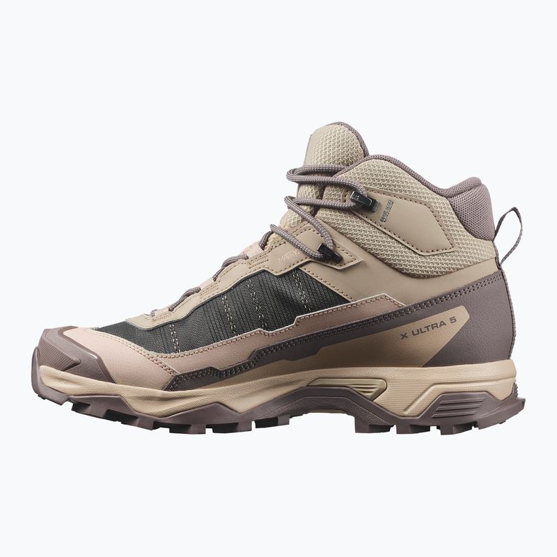 Дамски туристически обувки Salomon X Ultra 5 MID GTX iron/dsrtan/gre 2