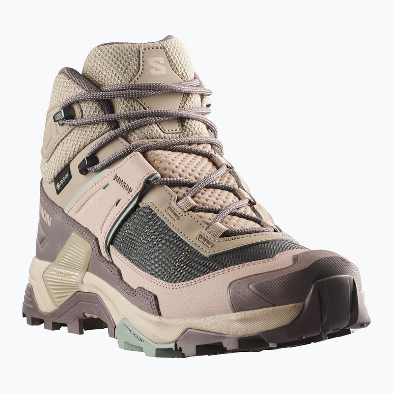 Дамски туристически обувки Salomon X Ultra 5 MID GTX iron/dsrtan/gre 3