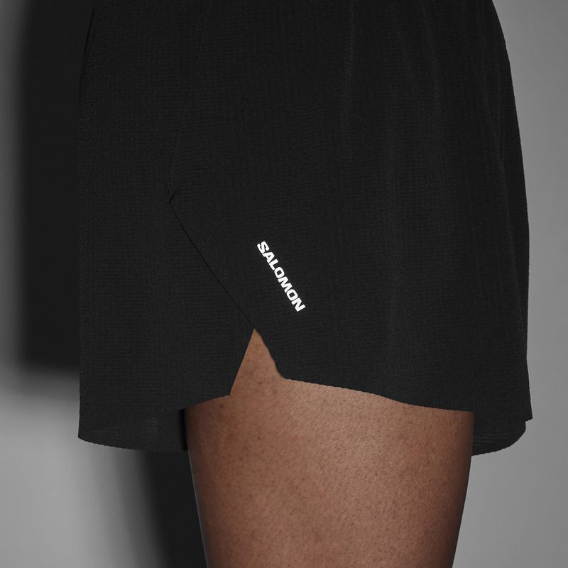 Мъжки шороти за бягане Salomon Aero SPLT 3“ deep black 5