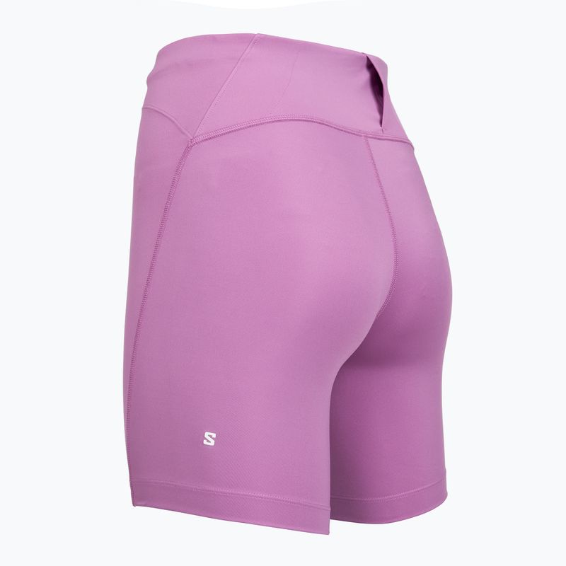 Дамски шорти за бягане Salomon Shakeout Core Tight 6“ iris orchid 3