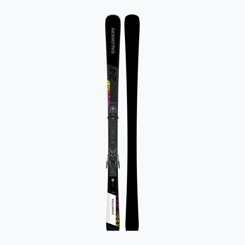 Ски за спускане със ски автомати Salomon S/Max 24H + M10 GW black/white 3