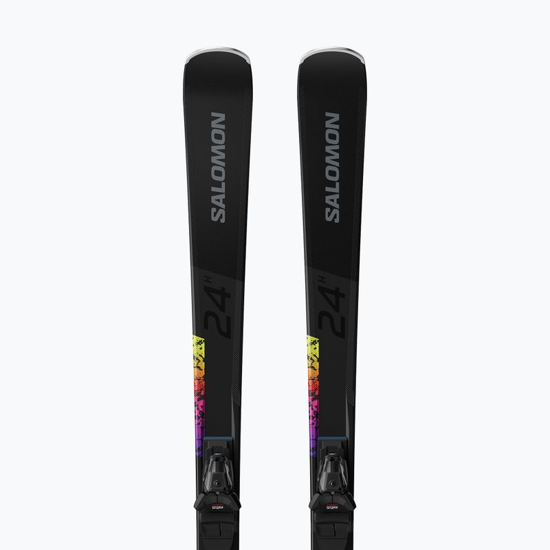 Ски за спускане със ски автомати Salomon S/Max 24H + M10 GW black/white 5