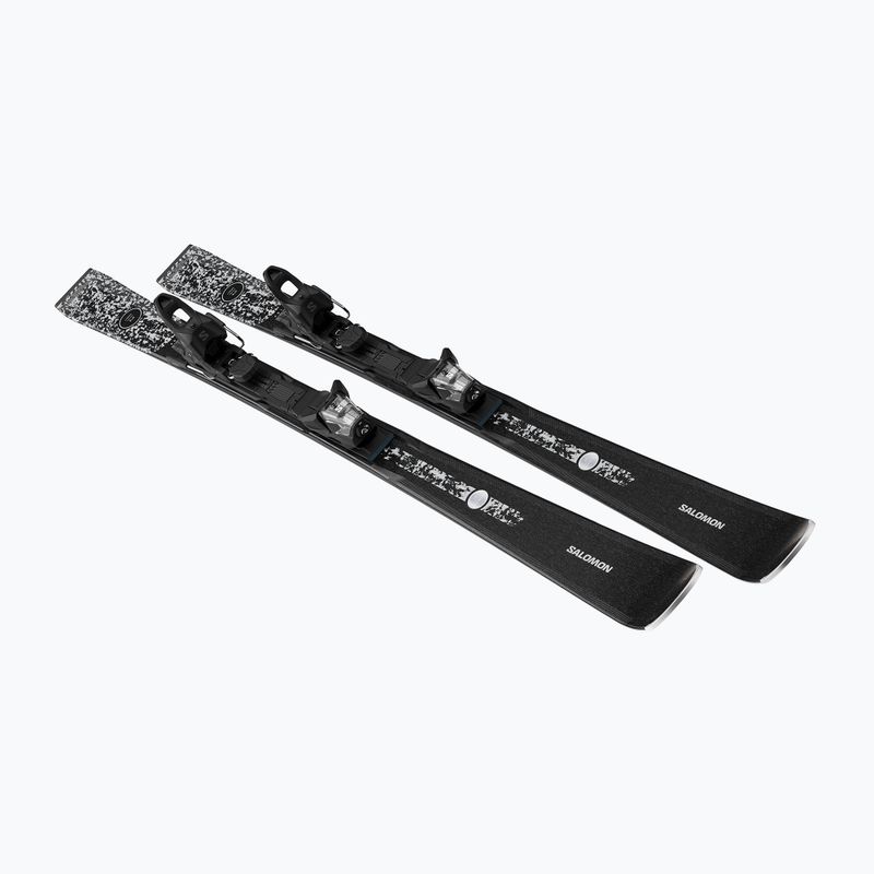 Дамски ски за спускане със ски автомати Salomon S/Max N°8 Black + M10 GW black/glitter 3