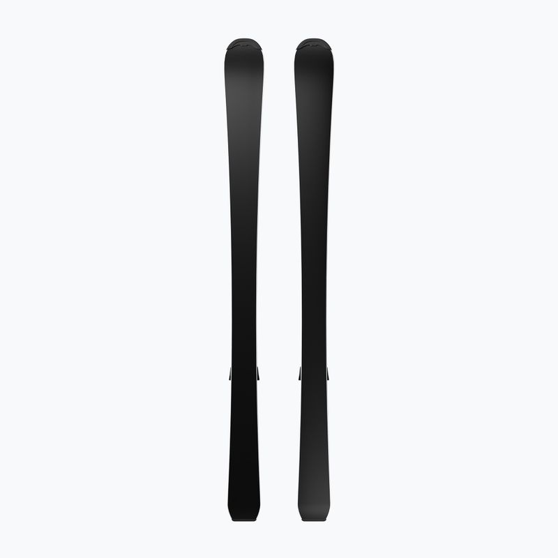 Детски ски за спускане със ски автомати Salomon QST Jr Black S + C5 GW black/neon punch 2