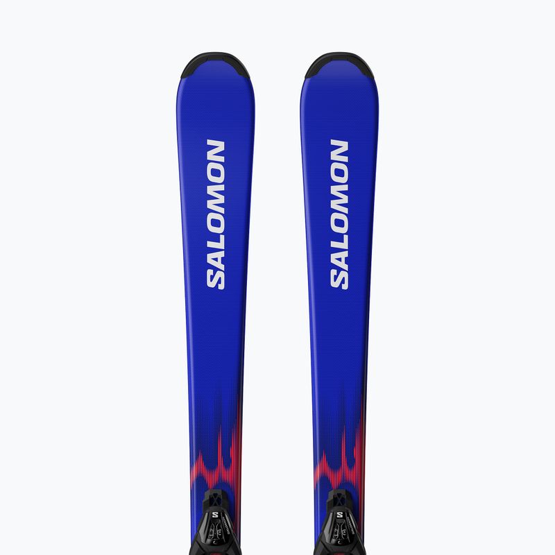 Детски ски за спускане със ски автомати Salomon Equipe Jr M + L6 GW race blue/equipe red 5